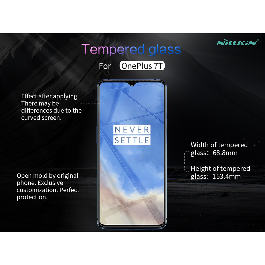 ONEPLUS 7T Tempered Glass NILLKIN AMAZING H+ Pro