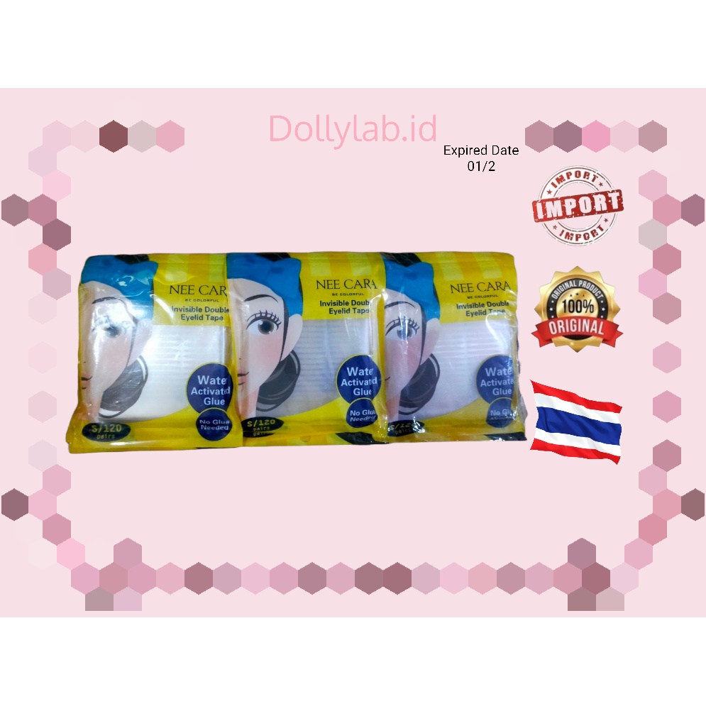 Nee Cara N128 Invisible Double Eyelid Tape (skot mata jaring)