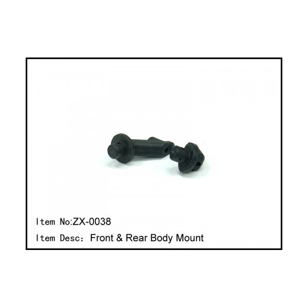 ZX-0038 RC Car Caster Racing FRONT REAR BODY MOUNT 1/8 Buggy Truggy