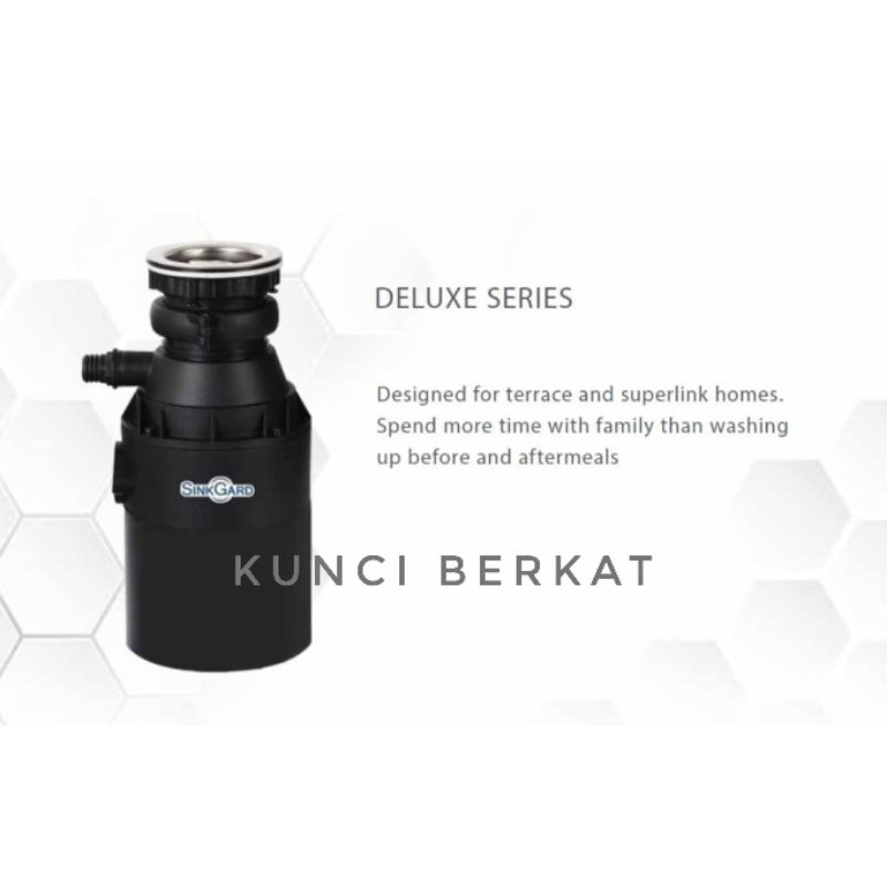 SinkGard Food Waste Disposer Deluxe/Afur Kitchen Sink/Penghancur Sisa Makanan/Sink Gard