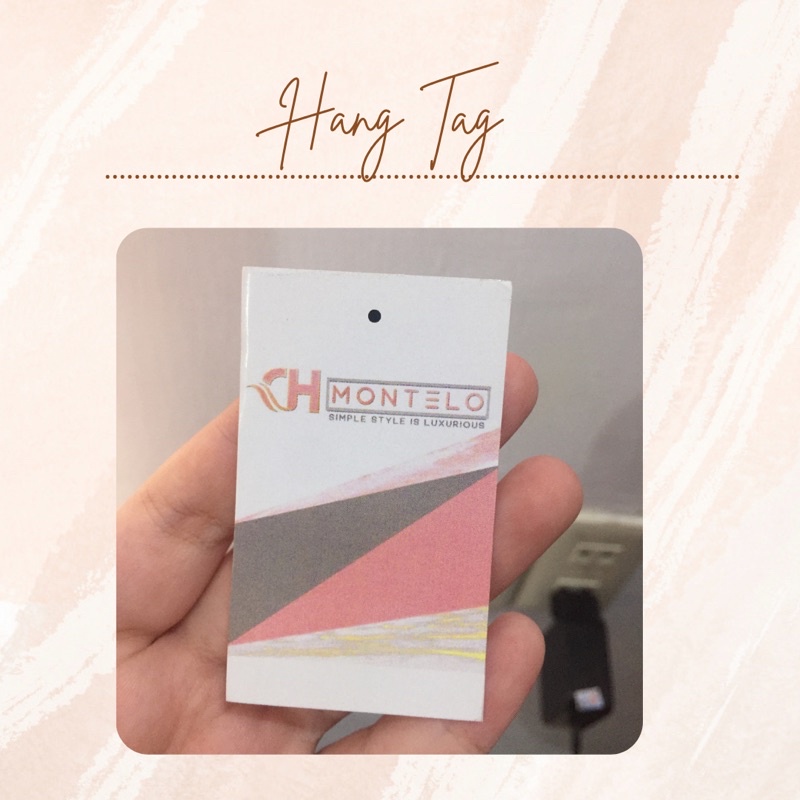 

(FREE DESIGN) HANG TAG BAJU / LABEL BAJU