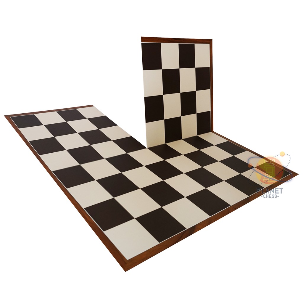 Papan Catur Lipat 4 Cokelat Gelap Standar Percasi dan FIDE Termurah Premium Quality