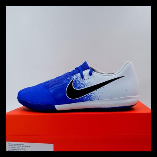 Sepatu Futsal Nike Phantom Venom Academy IC White Blue AO0570-104 Ori