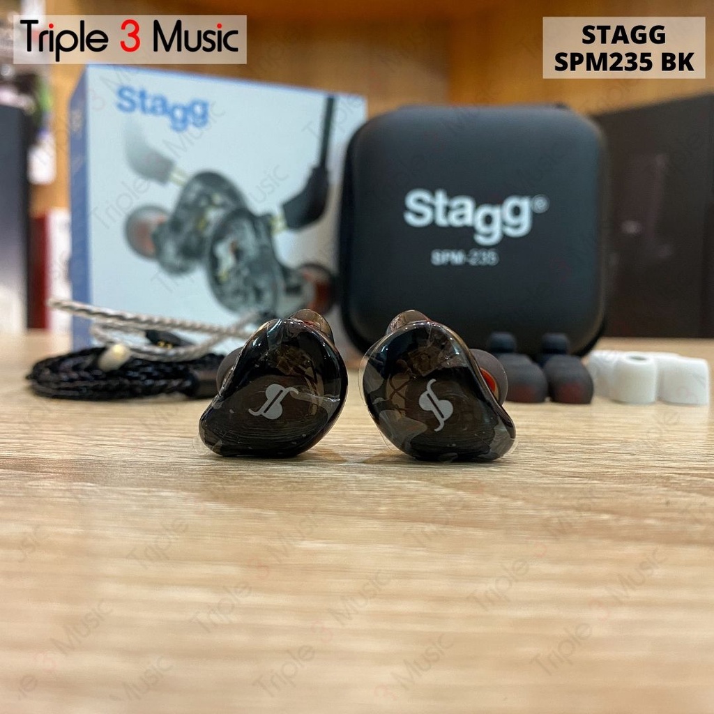 STAGG SPM235 In Ear Monitor IEM Dual Driver ORIGINAL