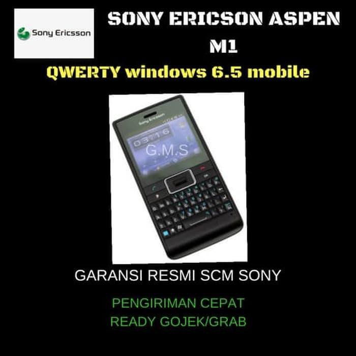[33] Sony ericson ASPEN ( M1 ) Garansi resmi - Hitam Handphone / Phone / HP
