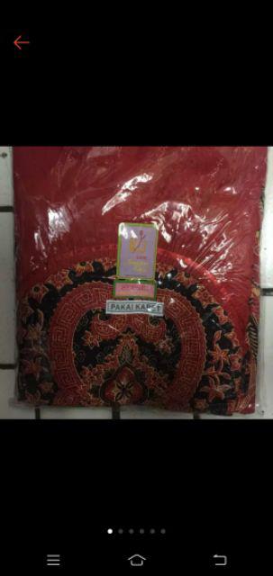 Sprei Batik Kencana Ungu Ku Bantal 4 B4