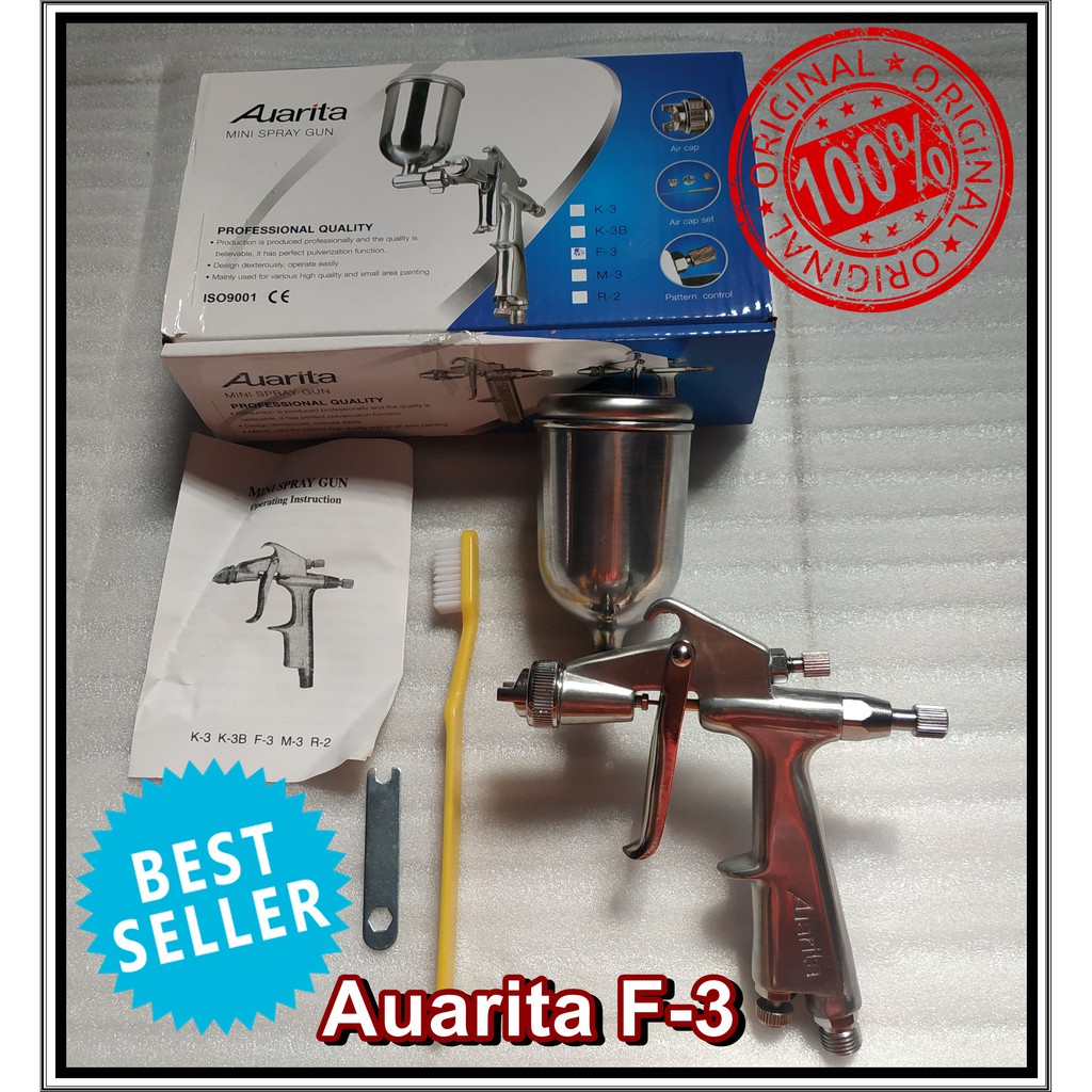 SPRAY GUN AUARITA F3 ORIGINAL/SPRAY GUN MINI/SPRAYGUN AUARITA/MINI SPRAY GUN