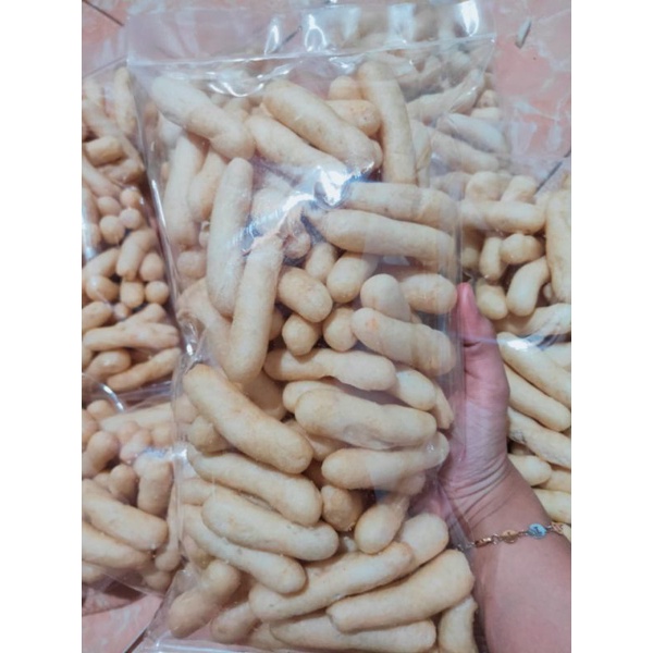 

krupuk tengiri premium enak gurih renyah amplang lonjong bulat tuna