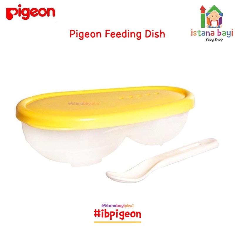 PIGEON Feeding Dish / Mangkok Bayi Wadah Makanan