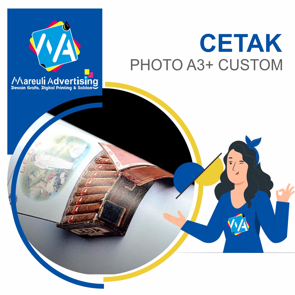 

Cetak Kertas Photo A3+ Color