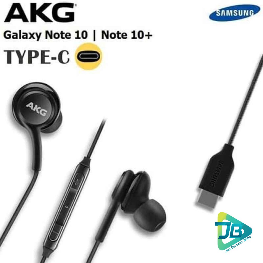 BM038 TIPE C a90 a80 note10 10+ note20 s20 s20+ s21 headset earphone Samsung Tuned by akg original JB2577