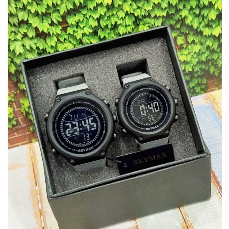 JAM TANGAN SKYMAX COUPLE 1810 Orginal