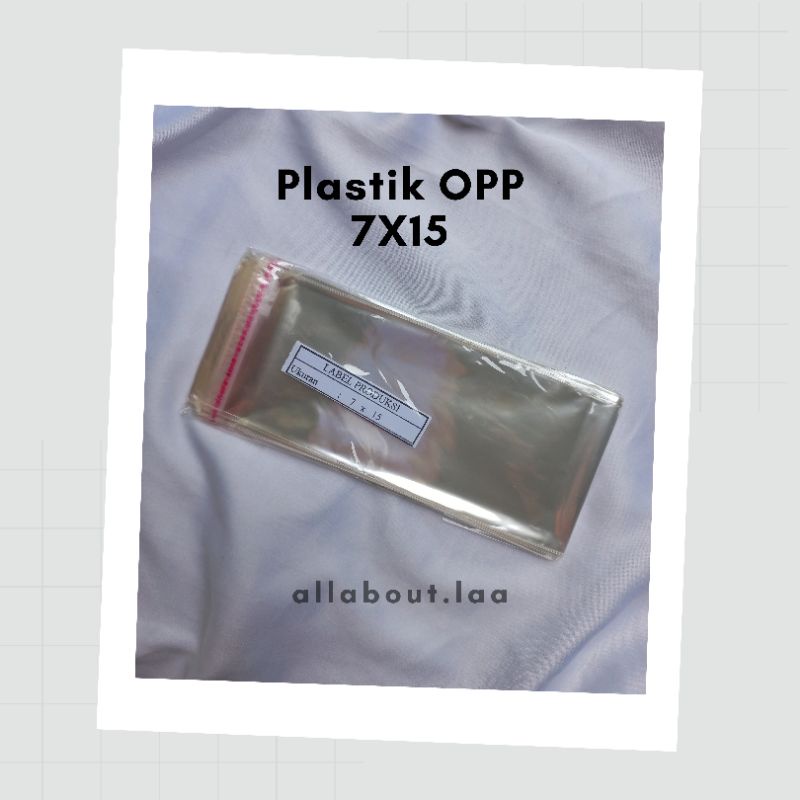 

Plastik OPP 7x15 Plastik Bungkus Uang Bouquet