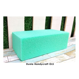 Floral Foam Busa Hijau Gabus Bunga  Oasis Kering 