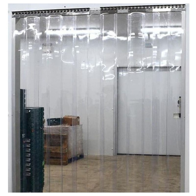 Tirai PVC Curtain Komplit Uk 1x2,1 meter /Gorden Penyekat Ruangan