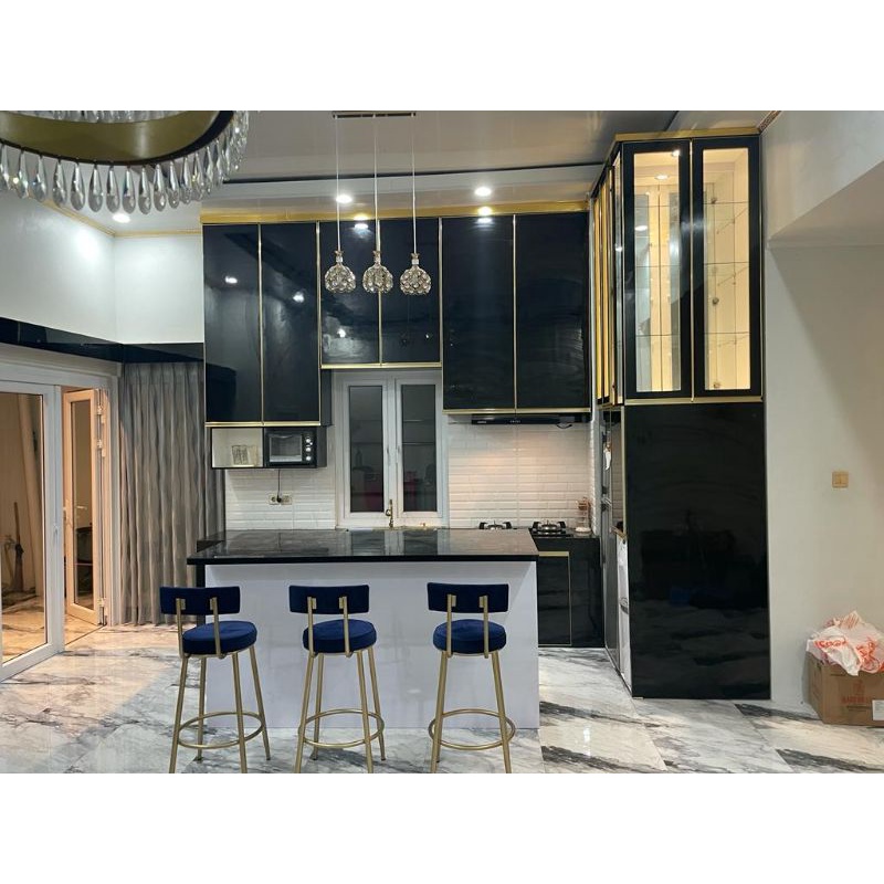 PROMO KITCHEN SET MEWAH MINIMALIS // KITCHENSET HPL TACO // KITCHENSET LIST GOLD TERMURAH // FREE ON