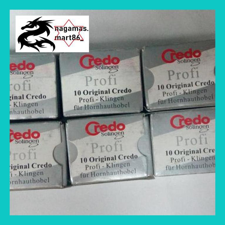 

S474Nag Silet Credo Kw Dus Abu-Abu Isi 10 Blade Nagm4S0