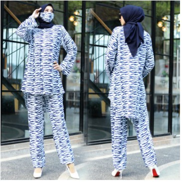 SETELAN MALA / SETELAN BAJU CELANA / SETELAN WANITA / SETELAN BAJU /SETELAN TUNIK CELANA/ HEN.OUTFIT