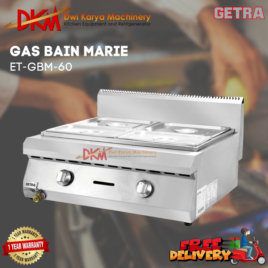 ET-GBM-60 GAS BAIN MARIE/ALAT PENGHANGAT MAKANAN,PENGUKUS