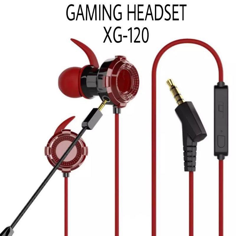 PROMO HEADSET GAMING XG120 XG121 GM007 HEADSET GAMING ORIGINAL MOBILE GAME FEEL THE REAL SOUND