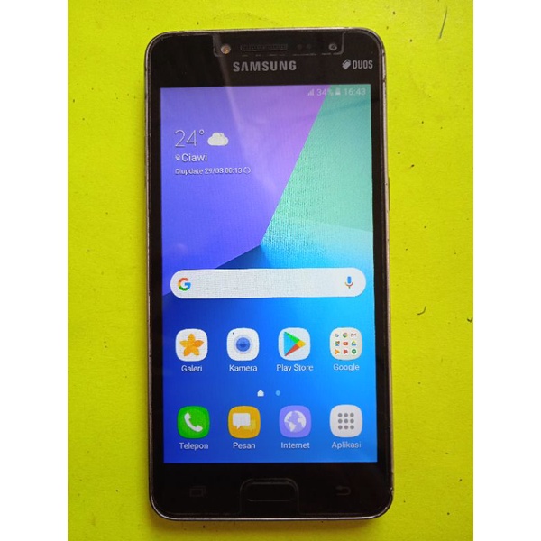 Hp murah second Samsung Galaxy J2 Prime original ram 1.5/16gb Normal