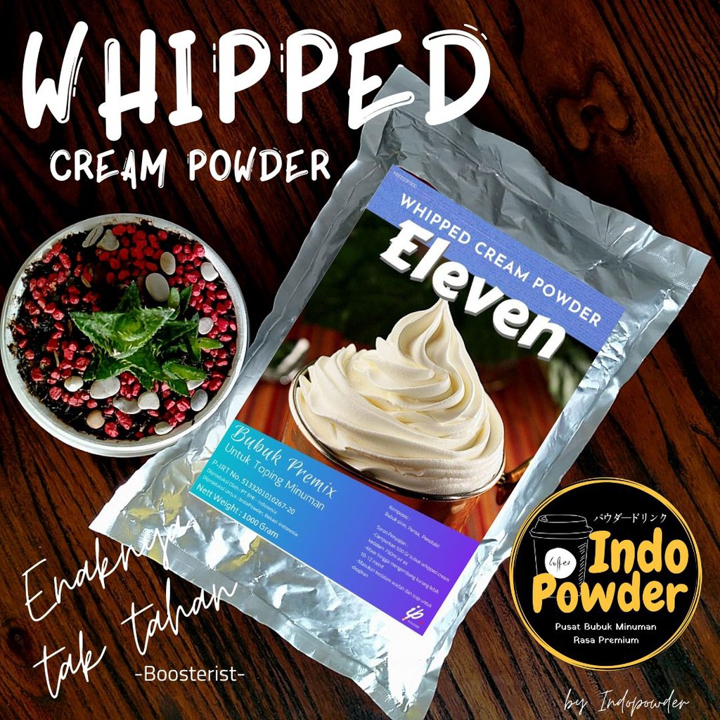 WHIPPED CREAM 1kg - WHIPED CREAM 1Kg - Bubuk WHIPPED Cream - WHIPPED CREAM Bubuk