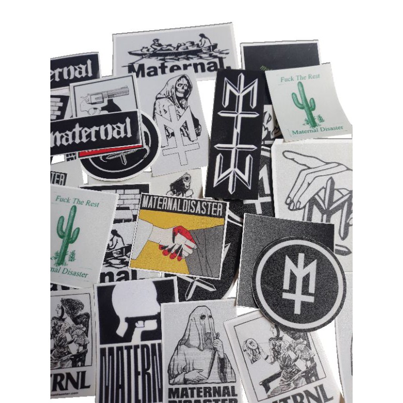 

Stiker Maternal 46pcs Vynil for Laptop,helmet&wall