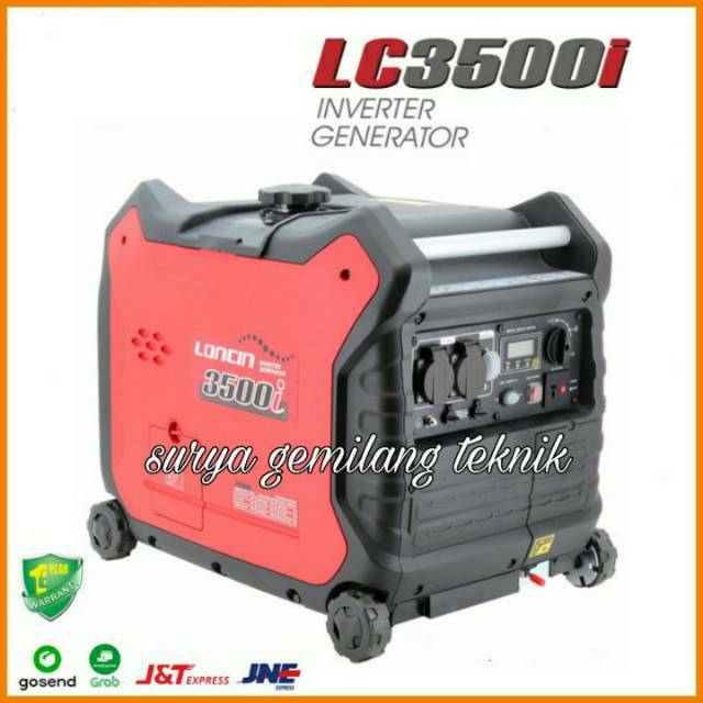 Genset Bensin 3500I Generator Genset Silent Inverter LONCIN LC3500i