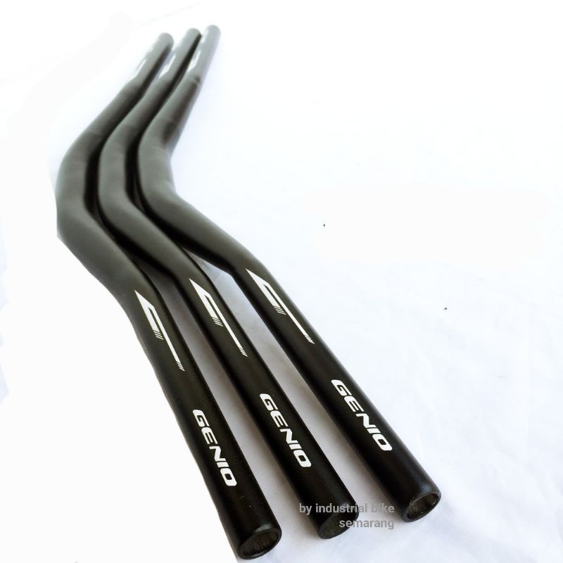 Handlebar Stang Sepeda Genio Alloy Alumunium Oversize Diameter 31.8mm Panjang 700mm 70 cm Ovs 31.8 mm Sepeda Mtb Gunung Federal dll