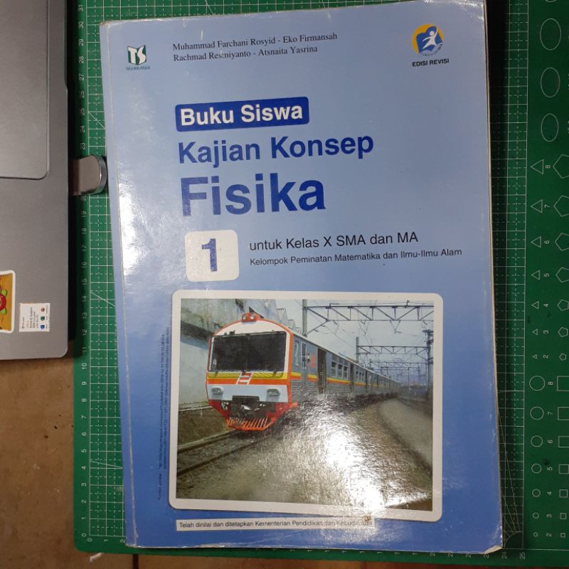 

PRELOVED BUKU FISIKA TIGA SERANGKAI KELAS 10 SMA