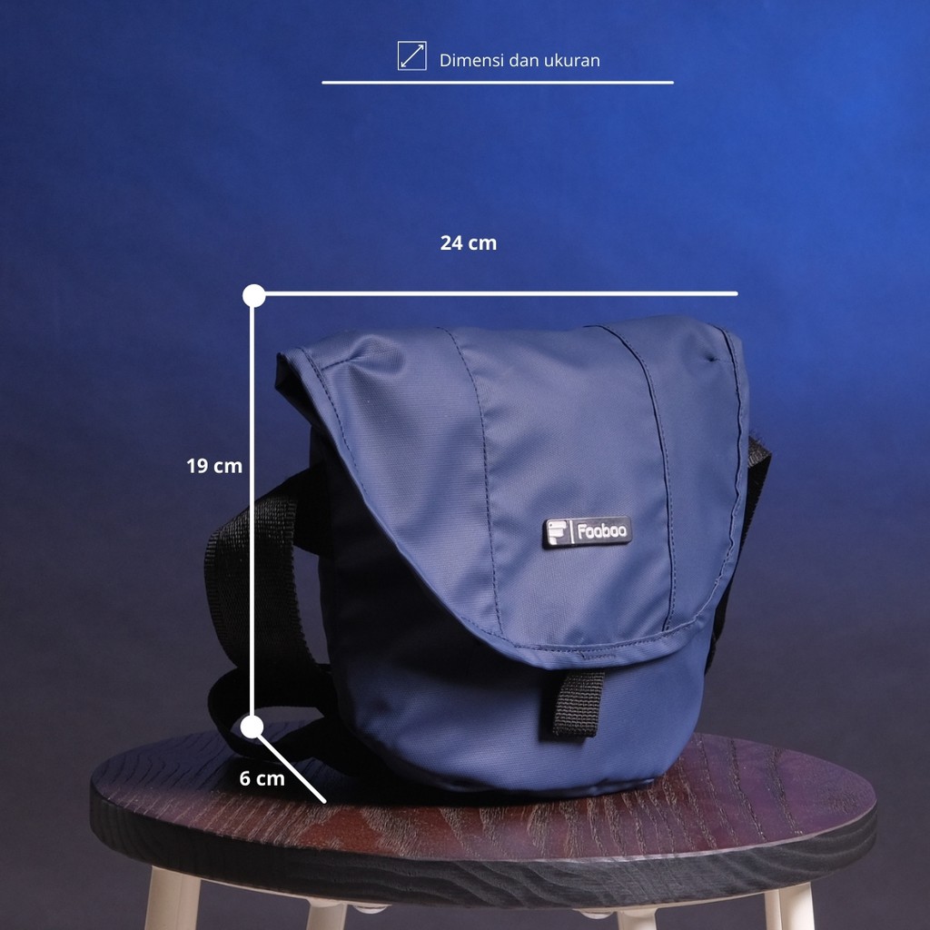 FOOBOO FLUXE SLING BAG SELEMPANG PRIA WANITA