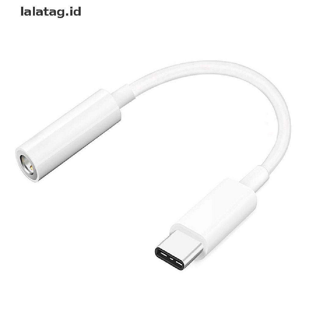 (Flyag) Kabel Adapter USB Tipe-C Ke Jack Audio Aux 3.5MM Untuk Earphone / Headphone