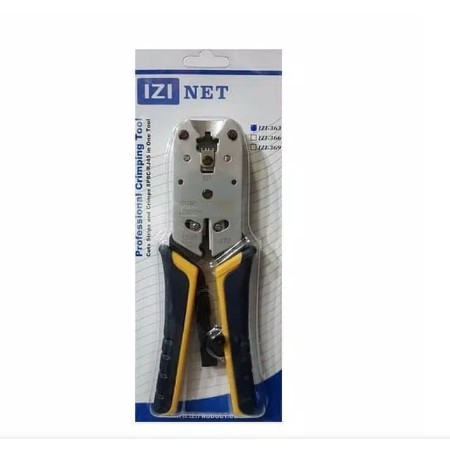 Trend-IZINET IZI-363 CRIMPING TOOL 8P8C/RJ45 IN ONE TOOL CAT 6