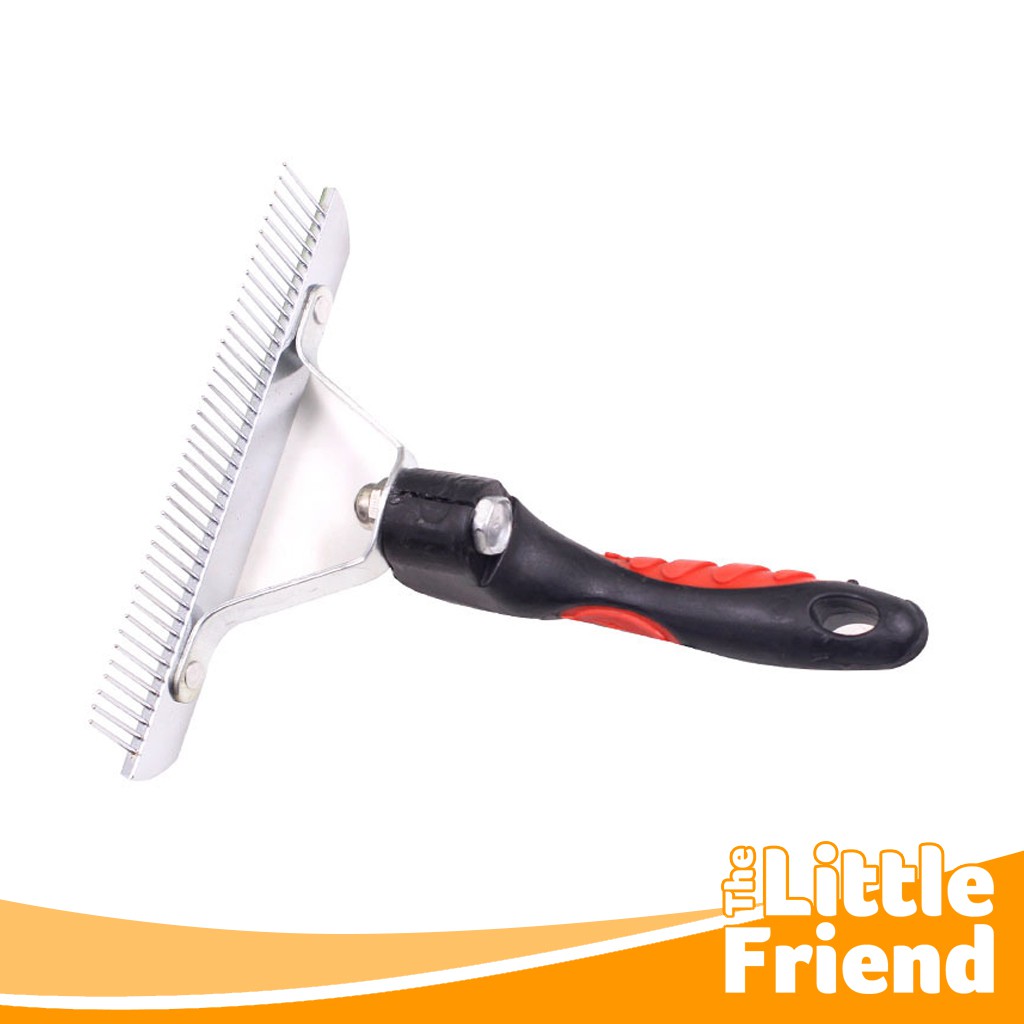 Sisir Sikat Brush Grooming Shredding Bulu Rontok Bulu Mati Gimbal Anjing Kucing Anti Karat