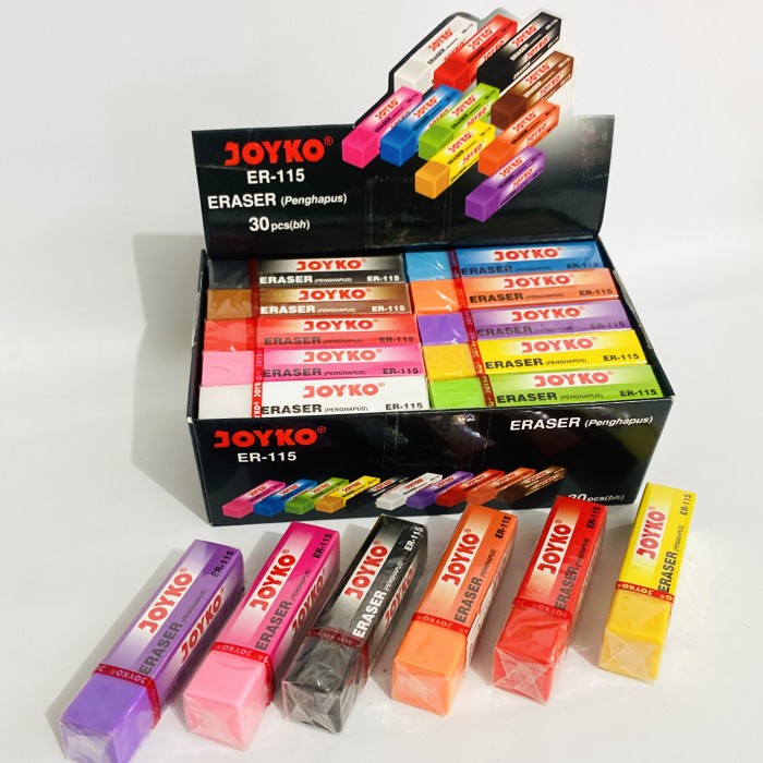 

Aman Eraser / Penghapus Joyko Er-115 / 1 Box Isi 30 Pcs Murah