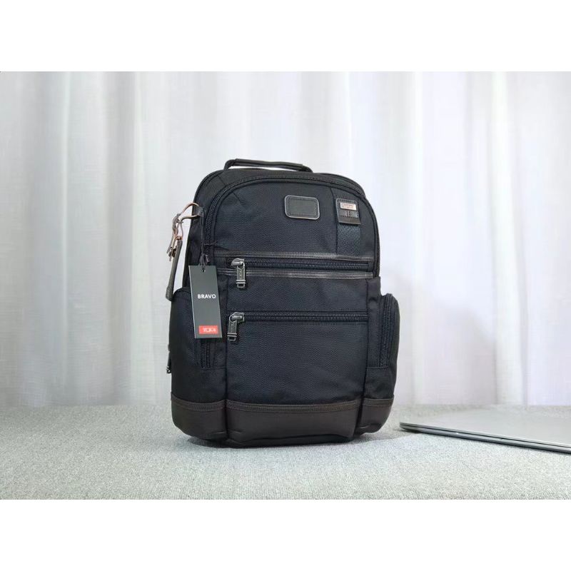 Tumi Backpack Alpha Bravo Knox Canvas Black Mirror Quality