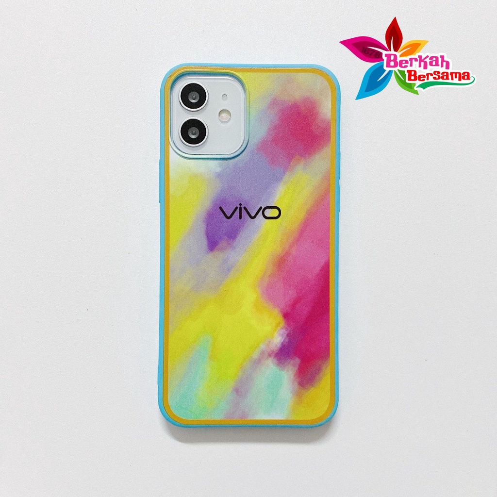 SS044 SOFTCASE RAINBOW VIVO Y12 Y15 Y17 Y20 Y20S Y12S Y30 Y50 Y30I Y51 Y91 Y93 Y95 Y91C Y1S V5 Y67 Y66 BB5660