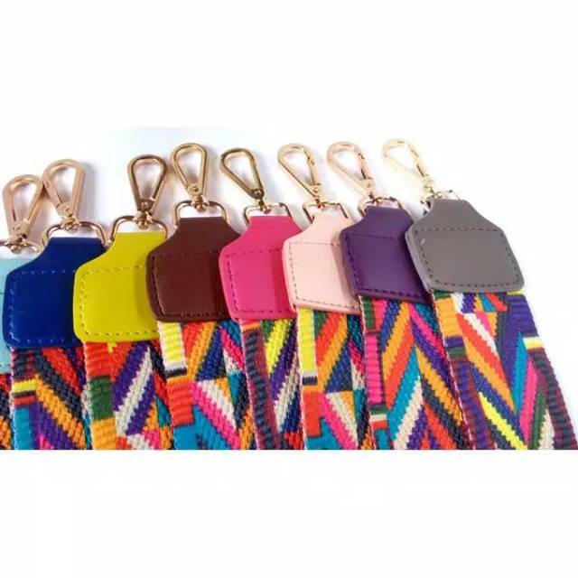 LONGSTRAP/LONG STRAP /TALI SLING RAINBOW/strap sling rainbow ms/pcs