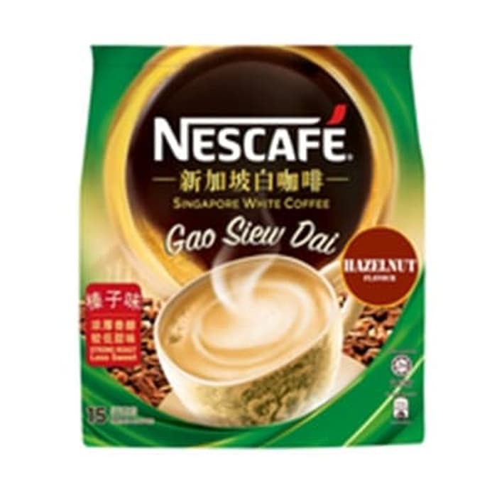 

#HANDCARRY Nescafe SG White Coffee Gao Siew Dai (Hazelnut) 15sX33g - UFOHCR1908