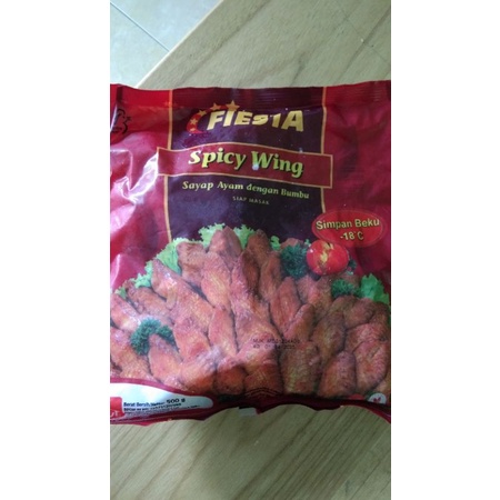 

Fiesta Spicy Wings 500 gr