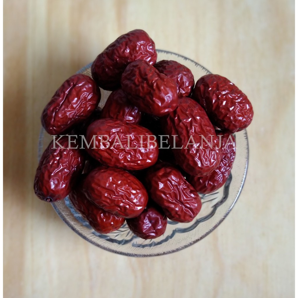 Angco 50-100 Gram/ Kurma Cina / Hang Zou / Kurma Merah/ Red Dates Angco/ Kurma Tiongkok