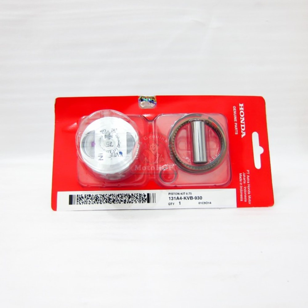 Piston Kit Seher Paket OS 0.75 - Vario 110 Lama Karbu KVB 0.75 Asli Honda 131A4KVB930