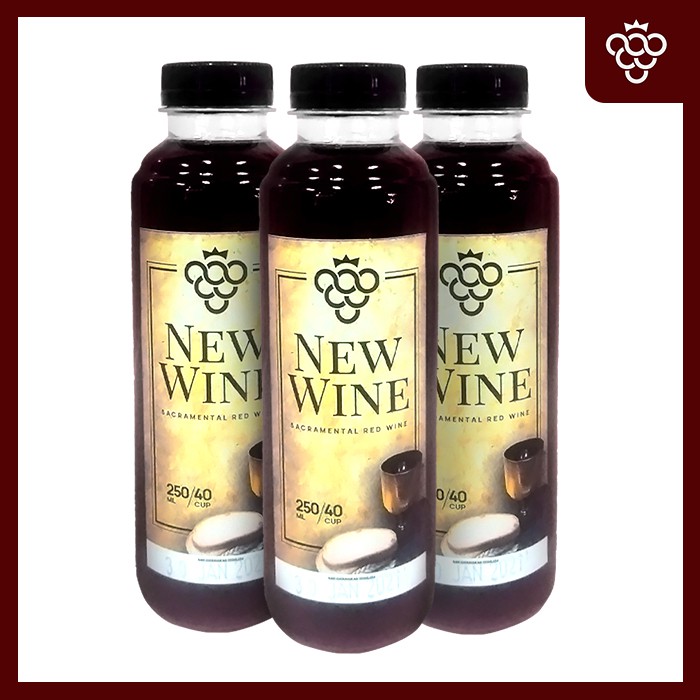 

Perjamuan Kudus New Wine Botol 250ml
