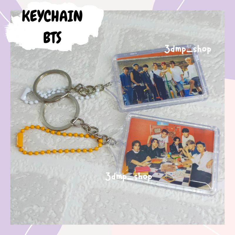 Gantungan kunci keychain bts butter jungkook taehyung jimin suga jin jhope rapmonster