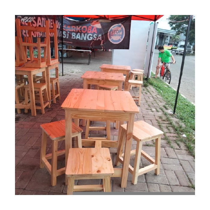 meja set Limited minimalis lestoran 1 meja makan Unik meja kafe