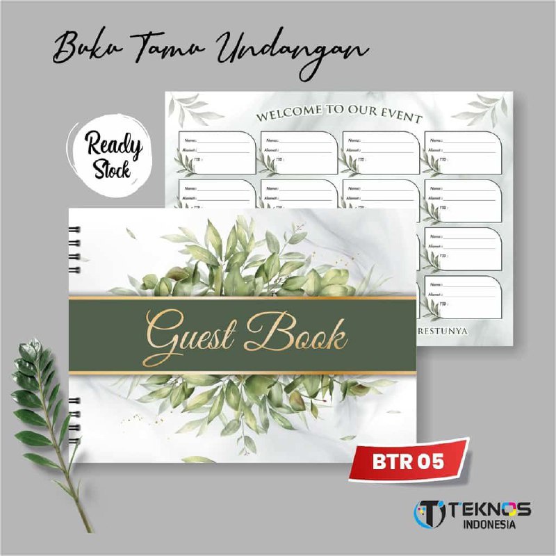 Buku Tamu SoftCover Terbaru