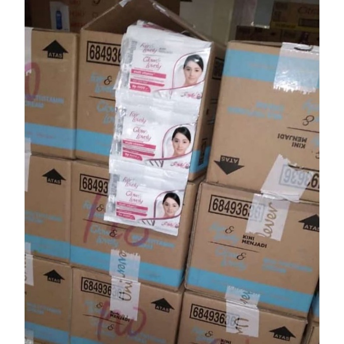 fair&lovely 1 renceng/12 sachet