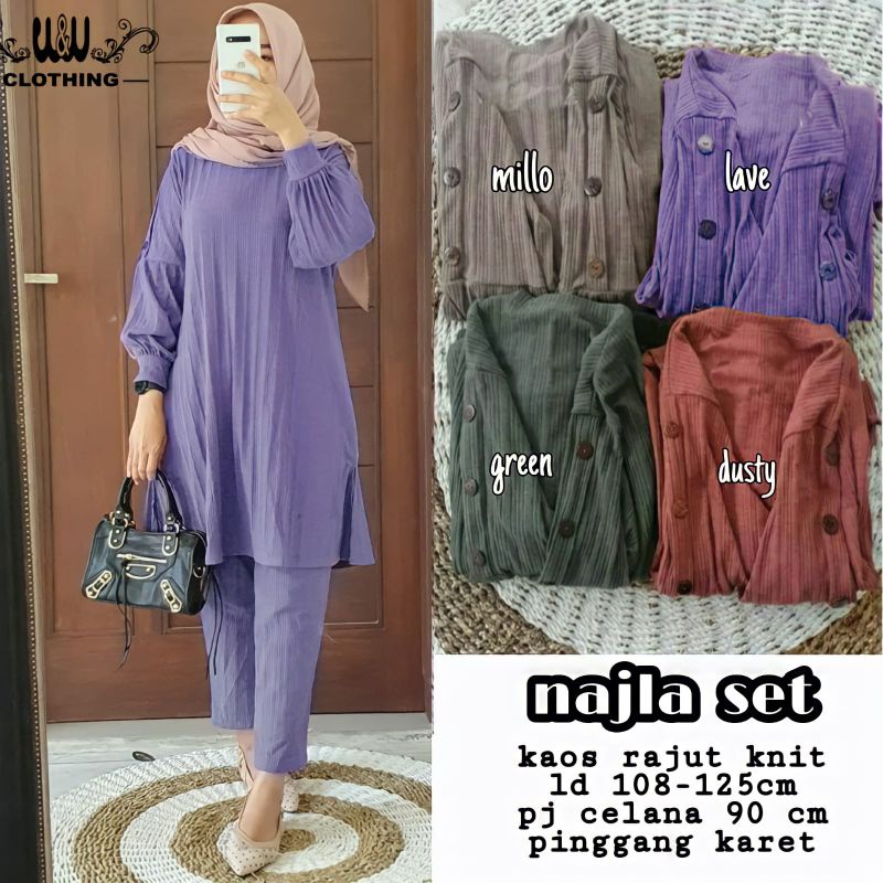 NAJLA SET ORIGINAL BY W&amp;W