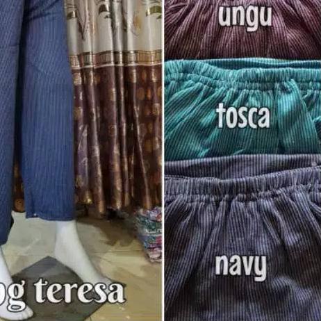 ☑ CELANA GAMIS SALUR ATAU CELMIS SILMA/KULOT PANJANG/CELANA KOLOR WANITA ✦