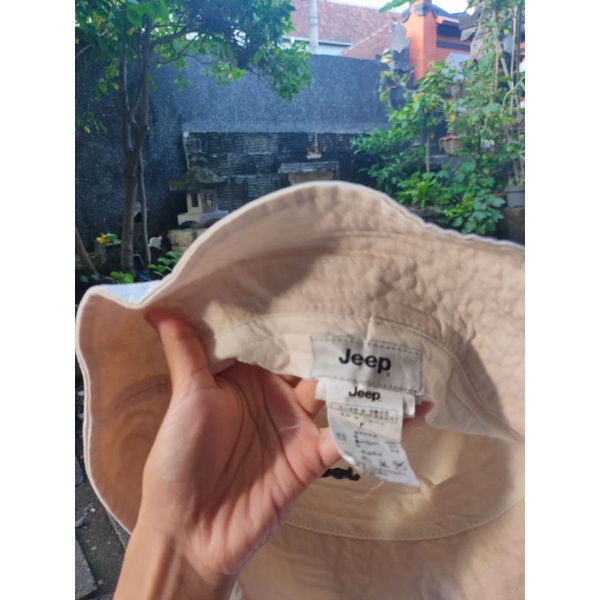 Topi bucket second merk Jeep